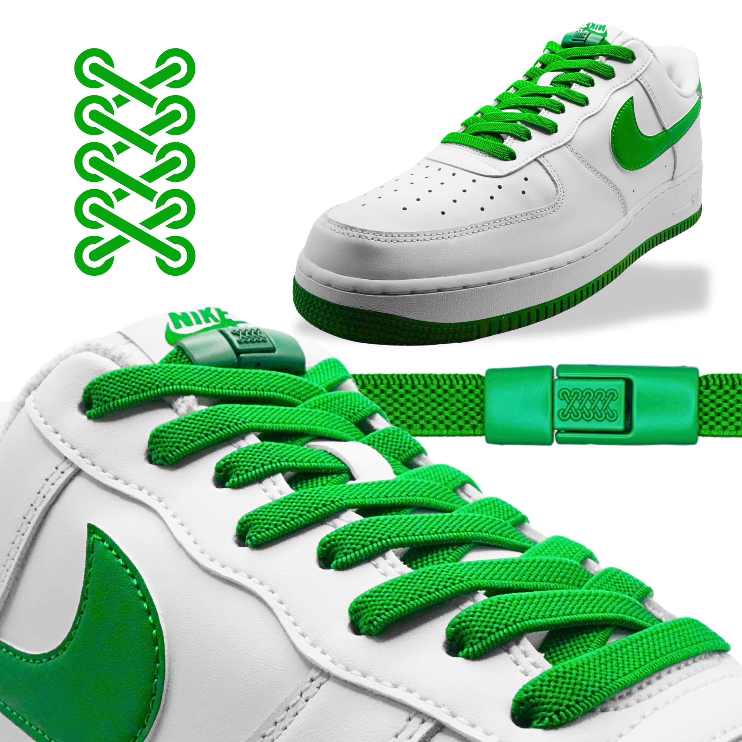Flat Elastic Shoelaces
